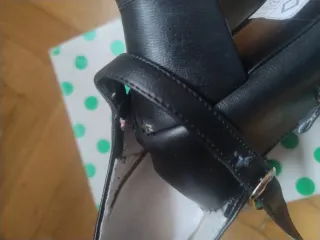 Zapatos baile tacón negros Talla 36