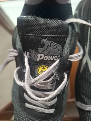 Zapatillas Power Punta Acero Talla 40