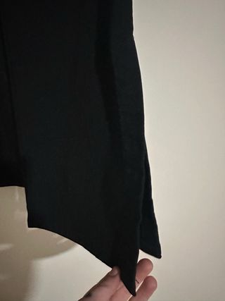 Pack 2 Pantalones Bershka negros acampanados