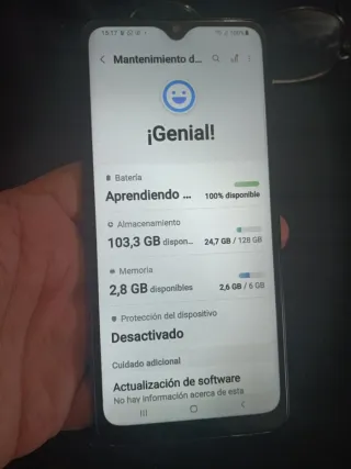 Samsung Galaxy A70 6GB / 128GB. Display chiaro