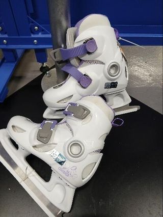 Patines de hielo júnior niña PLAY 3 BLANCO