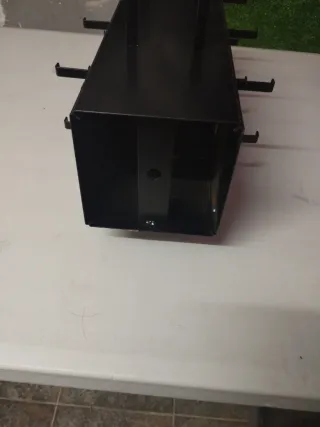 Expositor metálico negro