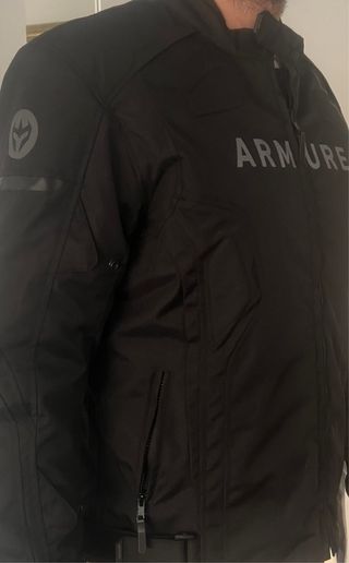Chaqueta Armure Hamo Waterproof Negra