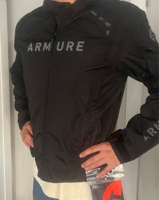 Chaqueta Armure Hamo Waterproof Negra