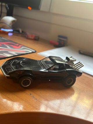 Scalextric Corvette Dragster Negro