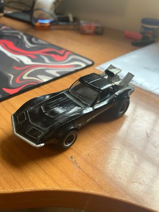 Scalextric Corvette Dragster Negro