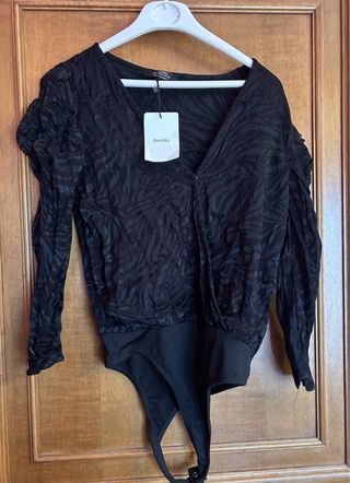 Body Bershka nero taglia S