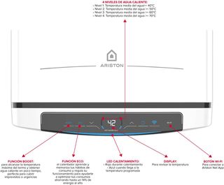 Termo Eléctrico Ariston Velis Pro Wifi