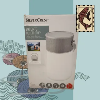 Cassa Bluetooth e Luce Campeggio Silver Crest