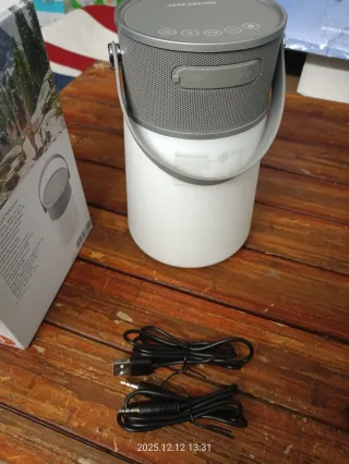 Cassa Bluetooth e Luce Campeggio Silver Crest