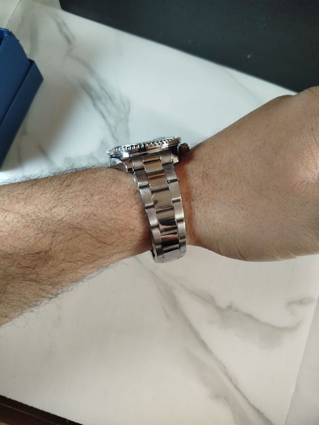 Poedagar Yacht Master Azul 42mm Acero 316L