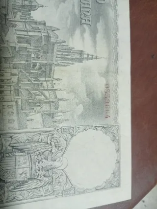 Billete 500 Pesetas Banco de España 1940