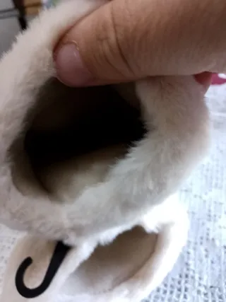 Guanti donna beige con bottoni