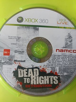 🇪🇸 Dead To Rights Retribution Xbox 360