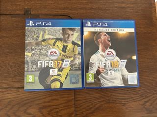 Pack FIFA 17 y FIFA 18 PS4