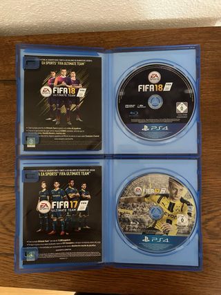 Pack FIFA 17 y FIFA 18 PS4