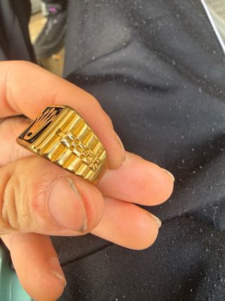 Anillo Rolex Dorado Corona