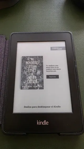 Kindle Paperwhite 6ª Gen EBook con funda original