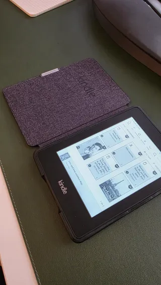 Kindle Paperwhite 6ª Gen EBook con funda original