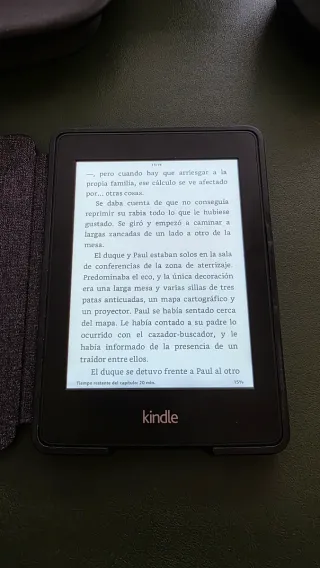 Kindle Paperwhite 6ª Gen EBook con funda original