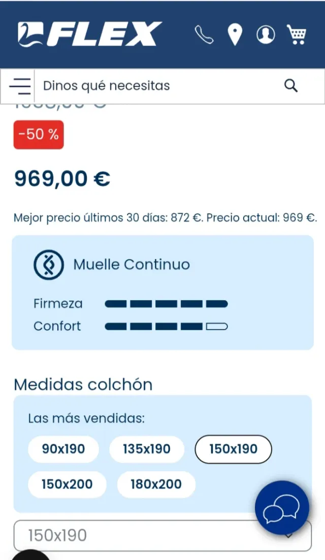 EVER STRONG 150X190 COLCHÓN FLEX