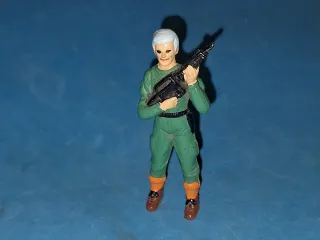 Figura goma Anibal Smith Equipo A vintage