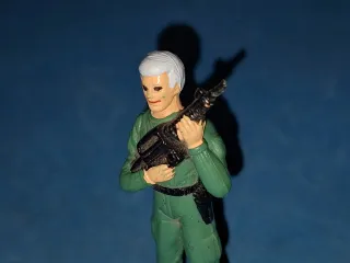 Figura goma Anibal Smith Equipo A vintage