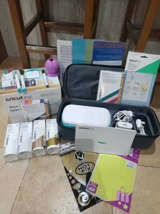 Lote Cricut Joy: Máquina y Material.Oferta navidad