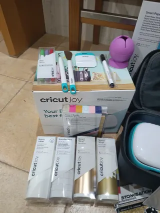 Lote Cricut Joy: Máquina y Material.Oferta navidad