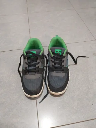 Zapatillas Minecraft Grises y Verdes