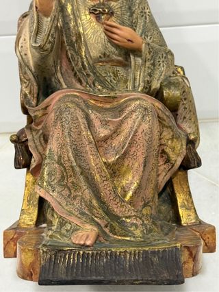 ANTIGUO SAGRADO CORAZÓN ENTRONADO OLOT