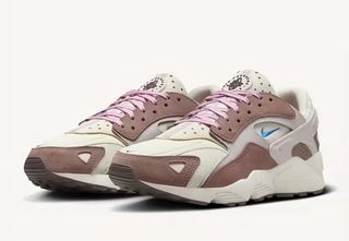 Zapatillas Nike Huarache Talla 43 Beige/Rosa