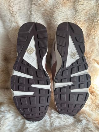 Zapatillas Nike Huarache Talla 43 Beige/Rosa