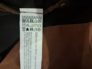 Minifalda marrón talla L,nueva