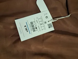 Minifalda marrón talla L,nueva