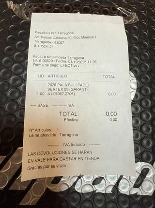 Pala Bullpadel Vertex 05 Juan Tello