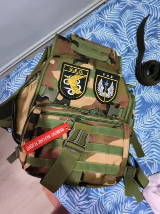 Mochila Táctica Militar Camuflaje GEO COE
