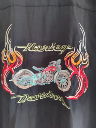 Camisa Harley-Davidson Negra Talla L