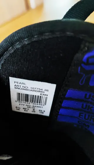 Scarponi Snowboard Donna Neri Viola