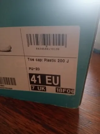 Zapatos seguridad Robusta Blancos Talla 41