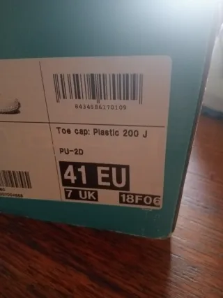 Zapatos seguridad Robusta Blancos Talla 41