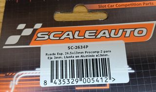 SLOT 1/24 DOS BLISTER De SC-2434P 24.5x13mm