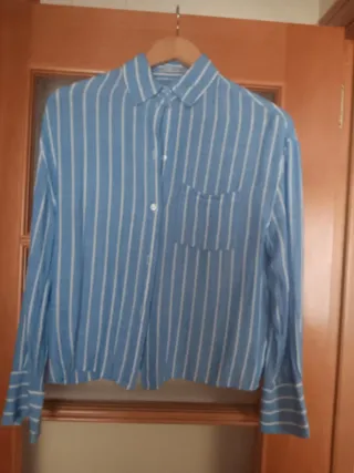 Blusa El Corte Inglés Talla XS Rayas Azul