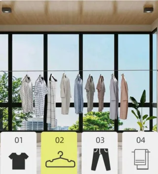 Estendal retrátil extensível 4.2m