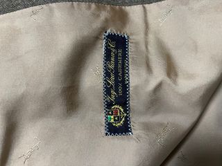 Abrigo Lana Cachemira YSL Talla L marrón