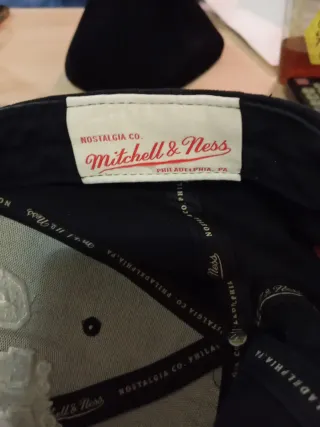 Gorra Chicago Bulls Mitchell & Ness Negra