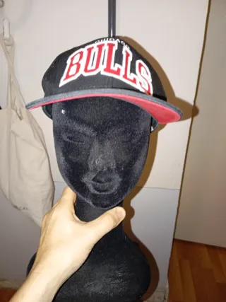 Gorra Chicago Bulls Mitchell & Ness Negra