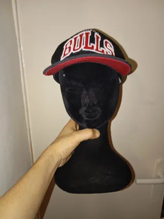 Gorra Chicago Bulls Mitchell & Ness Negra