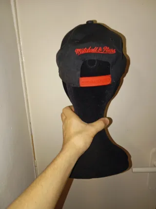 Gorra Chicago Bulls Mitchell & Ness Negra