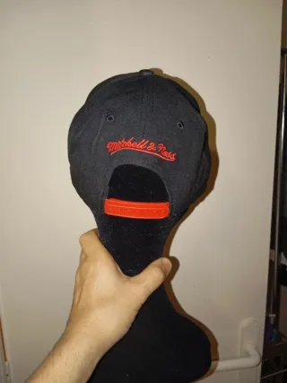 Gorra Chicago Bulls Mitchell & Ness Negra